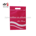 Best selling products flat non woven punching bag, punching non-woven bag, u-style non-woven punching bag